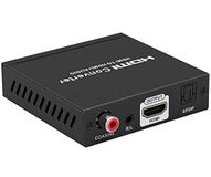 PremiumCord 4K audio-extractor ARC, HDR, uitgangen: stereo-aansluiting, SPDIF, cinch, videoresolutie 4K @60Hz UHD 2160p, Full HD 1080p, 3D, HDCP, kleur zwart