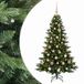 vidaXL Sapin de Noël artificiel avec boule de Noël 150 cm 150 LED Blanc chaud