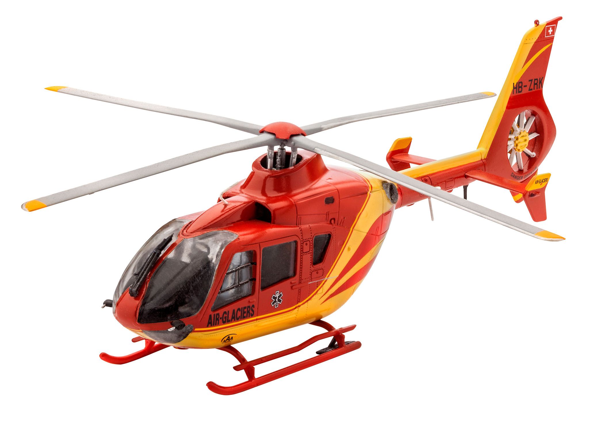 Revell EC135 Air-Glaciers - Vliegtuig modellen - 04986