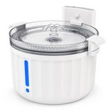 Kattenfontein 2 liter superstille drinkfontein voor katten met kabel 3000 mAh kattenfontein met bewegingsmelder eenvoudig te reinigen met reservefilters