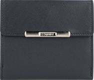 Esquire Helena Portemonnee RFID Leer 10.5 cm - Dames - Horizontaal - Blauw