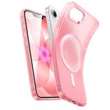 ESR Housse de protection magnétique pour iPhone 17e/16e en TPU, rouge mat | Compatible MagSafe, fin, protection contre les chutes de qualité militaire, résistant aux rayures