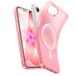 ESR Housse de protection magnétique pour iPhone 17e/16e en TPU, rouge mat | Compatible MagSafe, fin, protection contre les chutes de qualité militaire, résistant aux rayures