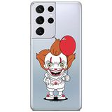 ERT GROUP mobiel telefoonhoesje voor Samsung S21 ULTRA Horror patroon It 006
