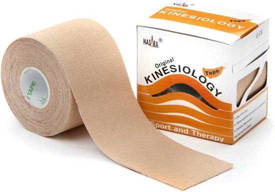 Nasara Kinesiologytape - 5 meter x 5 cm - beige