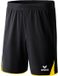Erima 5-Cubes Short Kinderen - Geel / Zwart | Maat: 152