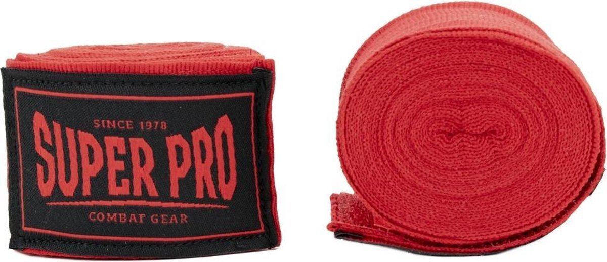 Super Pro Bandages Rood 450cm