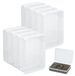 8 Stück porte-cartes en plastique pour le rangement de cartes à jouer