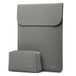 HYZUO Housse pour ordinateur portable 13-13,5 pouces Gris foncé