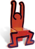 Vilac Standing Man Chair (Red) by Keith Haring