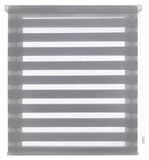 Store vénusien Double store, 85x220 cm, sans perçage, gris