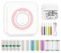 Imprimante thermique Mini imprimante photo smartphone - Imprimante thermique sans encre - Bluetooth - 200 DPI - 1200 mAh - Portable