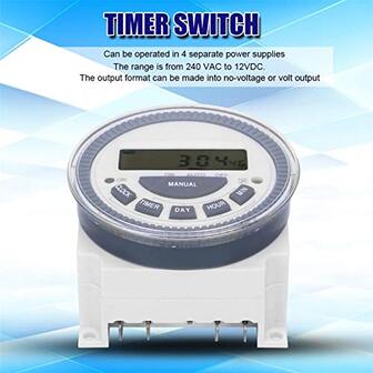 SALUTUYA LED aan/uit statusindicator schakelklok voor industrieel - 9457846508138