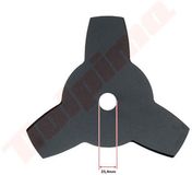BPC Parts Lame de débroussailleuse adaptée pour 3T 230-1,4-25,4