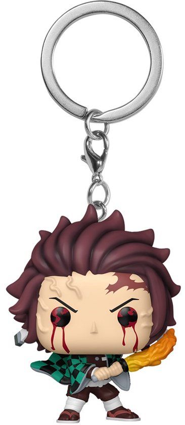 Funko Pop! Demon Slayer: Kimetsu no Yaiba POP! Vinyl Keychains 4 cm Tanjiro (Sun Breathing)