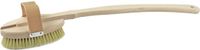 Sorex Houten badborstel/massageborstel/wellnessborstel - 2-delig - 43,5 cm - Beukenhout rugborstel