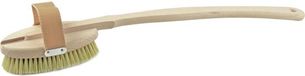 Sorex Houten badborstel/massageborstel/wellnessborstel - 2-delig - 43,5 cm - Beukenhout rugborstel