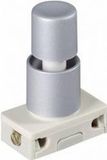 interBär 3030-611.81 Drukschakelaar 250 V/AC 2 A 1x aan/uit Continu 1 stuk(s) Grijs Kunststof