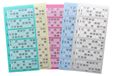Packs de cartes de bingo, 5 pièces – 3000 cartes, système 15 sur 90