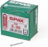 Spax Spaanplaatschroef vz ck 3.0x30mm pz1
