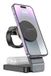 Hoco CQ3 Noble Chargeur sans fil 3-en-1 - Noir