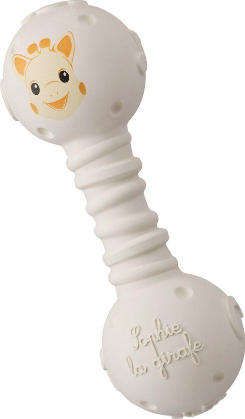 Sophie de Giraf bijtrammelaar - Wit - Rubber - 3+ maanden