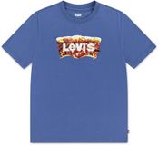 Levi's Kids Batwing Slice T-shirt Bleu Manches Courtes 116