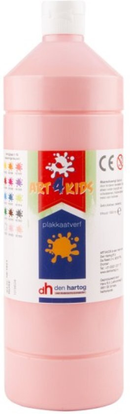 Creall Plakkaatverf Art4Kids ROZE 1000ml