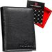 Peterson Portefeuille en cuir pour homme PTN N4-SPDM-BLACK