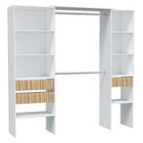 Habitdesign Ethna Slaapkamerkast, Artik en Natuur, moderne stijl, 190 x 187 x 40 cm