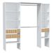 Habitdesign Ethna Slaapkamerkast, Artik en Natuur, moderne stijl, 190 x 187 x 40 cm