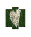 Homemania Wandafbeelding, 3 stuks, natuur, voor woonkamer, slaapkamer, meerkleurig, 57 x 0,3 x 60 cm, HM203MDF211, MDF