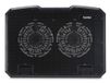 Hama Support ventilé pour ordinateur portable en métal noir 39,6 cm (15.6") Zwart