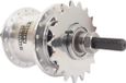 Sturmey Archer 2-versnellingsnaaf - Automatische A2-naafversnelling - 36 gaten - Zilver
