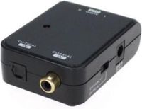 Real Cable Nano-DAC Zwart audio-omzetter