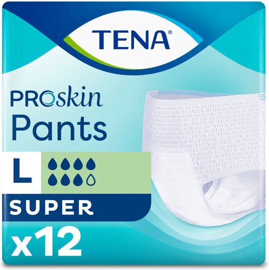 TENA Pants Super ProSkin Large 12 stuks