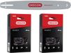 Oregon VersaCut lame de scie + 2x chaîne de scie 40 cm 3/8" LP 1.3mm 56 TG