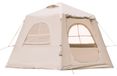 Tente gonflable pour camping, convient pour 2-10 personnes, incluant pompe à main