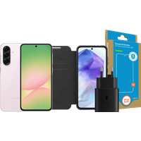 Samsung Galaxy A56 128GB Roze 5G + Compleet Accessoirepakket