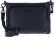 MANDARINA DUCK Leren Schoudertas Mellow Leather Crossover Bag Dress Blue Donkerblauw
