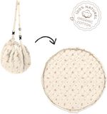 Play & Go Play and Go Noomad opbergzak speelmat - organic cotton - rabbit konijntjes