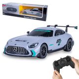 JAMARA 402240 Mercedes-AMG GT2 1:24 2,4 GHz - auto op afstand bestuurde RC-auto, kinderspeelgoedauto met afstandsbediening, modelauto, cadeau voor kinderen, fijne besturing