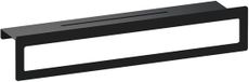 Brauer Porte-serviettes avec étagère noir mat