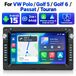VW Polo, Golf 5, Golf 6, Passat, Touran Autoradio Android 15 7 pouces Carplay DAB+ GPS WiFi Bluetooth SWC USB DSP RDS 2 Go + 64 Go
