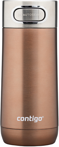 CONTIGO Luxe Autoseal Thermosbeker - 360ml - Koper - Roestvrijstaal