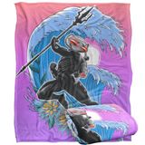 AQUAMAN AND THE LOST KONINKRIJK Silky Touch superzachte plaid 152 x 127 cm