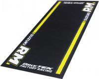 Biketek Garage Mat Paddock Milieu Mat Zwart Geel Voor Suzuki RM Motorfiets Nieuw