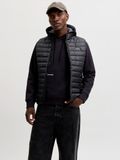 JACK & JONES JJELVIS LIGHT BODYWARMER COLLAR Heren Jas Zwart XL