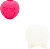 JESMONITE Unicraft Siliconen mal kaarsenhouder love smile