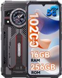 Cubot Kingkong 11 Robuuste Smartphone 5G - 16GB(8+8) RAM - 256GB ROM - 10200mAh - 6.72 inch 120Hz - IP68/IP69K - Android 15 - 108MP Hoofdcamera - NFC - GPS - Zwart